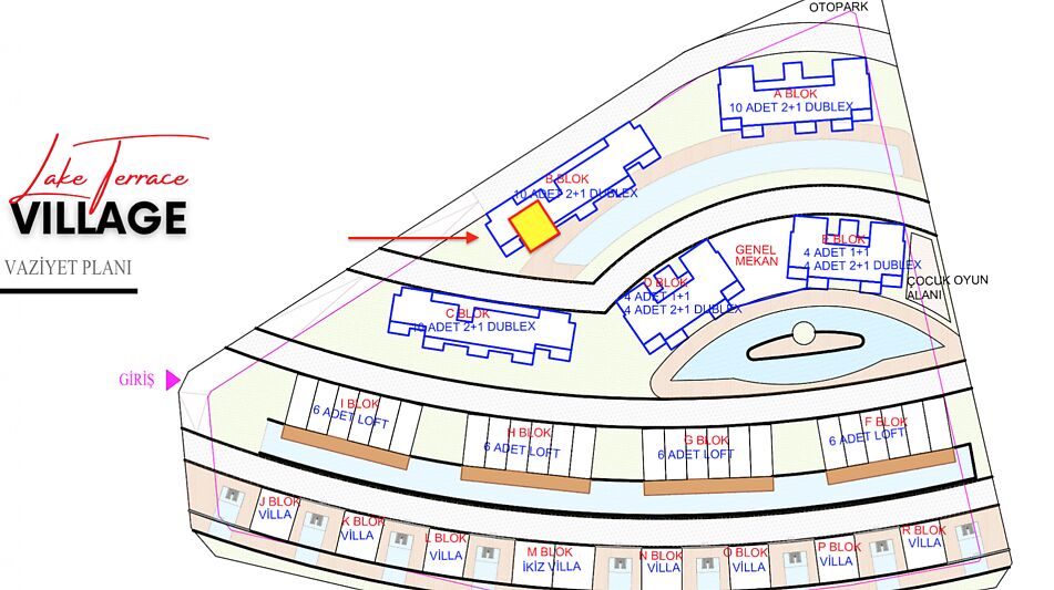 Террас-дублекс 2+1 с бассейном!