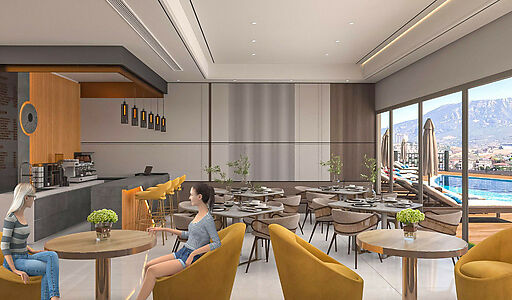 Террас-дублекс 2+1 с бассейном!