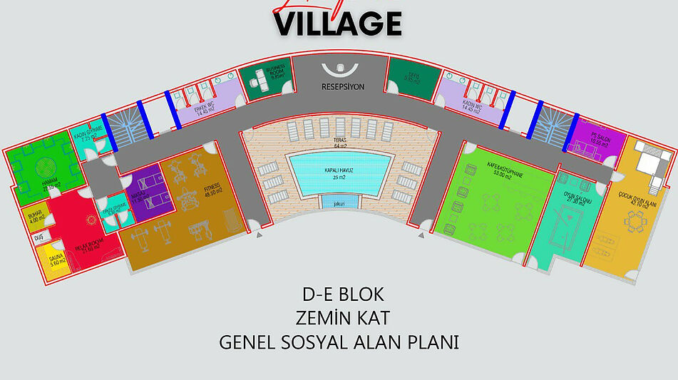 Террас-дублекс 2+1 с бассейном!