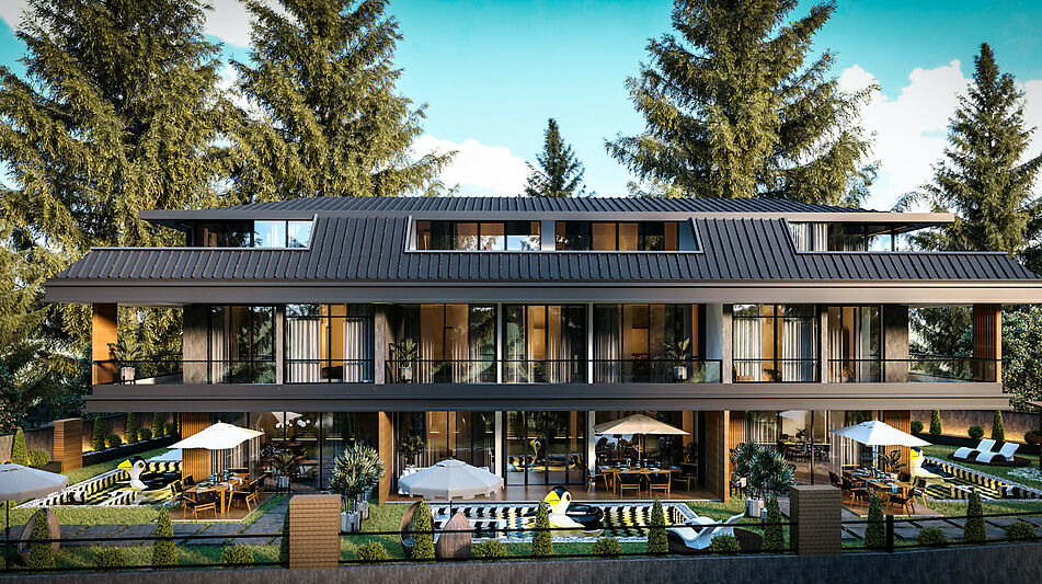 Роскошный таунхаус  Siberia Villa