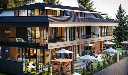 Роскошный таунхаус  Siberia Villa