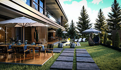 Роскошный таунхаус  Siberia Villa