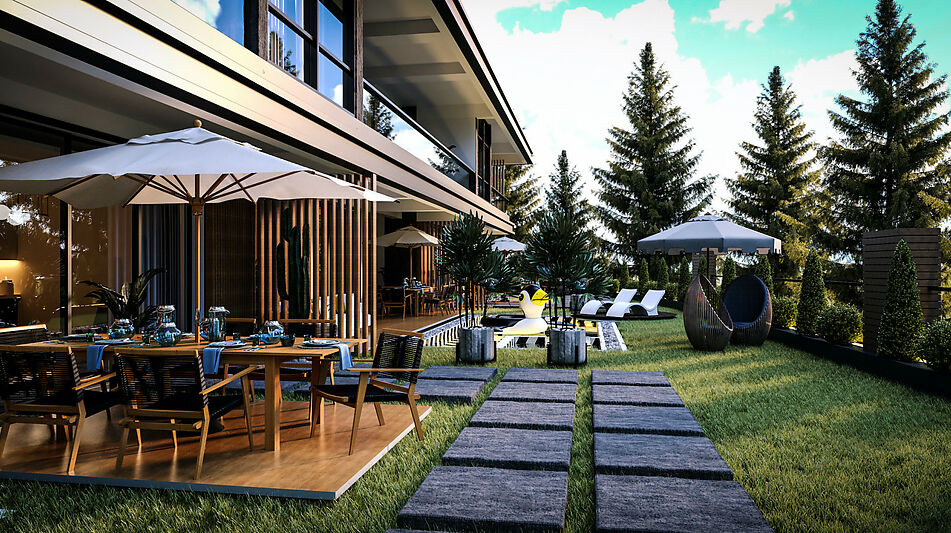 Роскошный таунхаус  Siberia Villa