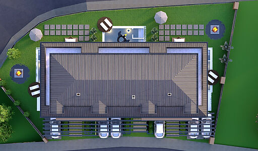 Роскошный таунхаус  Siberia Villa