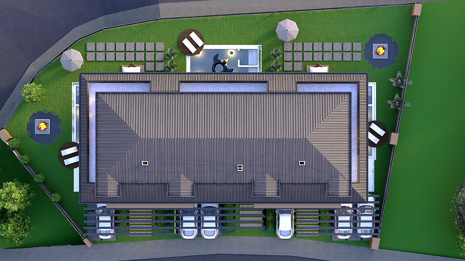 Роскошный таунхаус  Siberia Villa