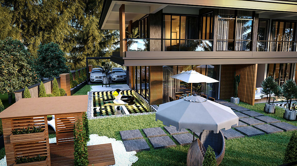 Роскошный таунхаус  Siberia Villa