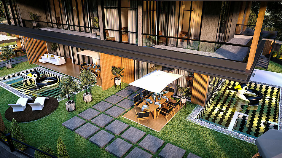 Роскошный таунхаус  Siberia Villa