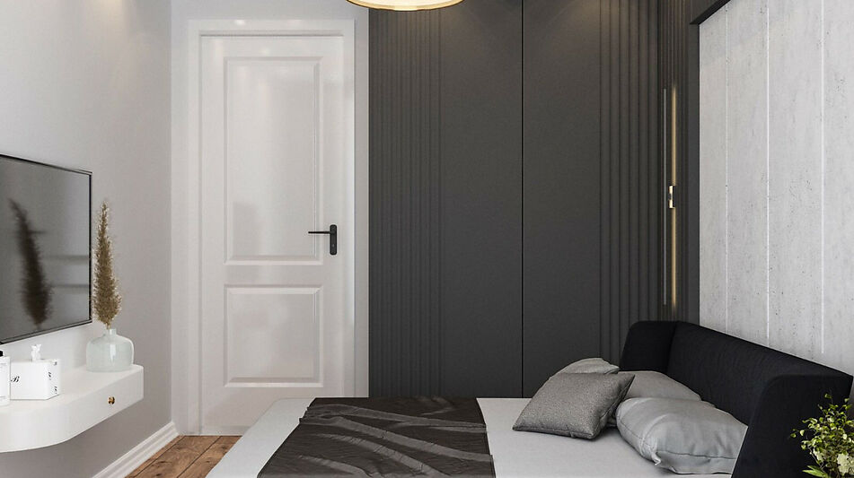 Двухкомнатная с видом на море!