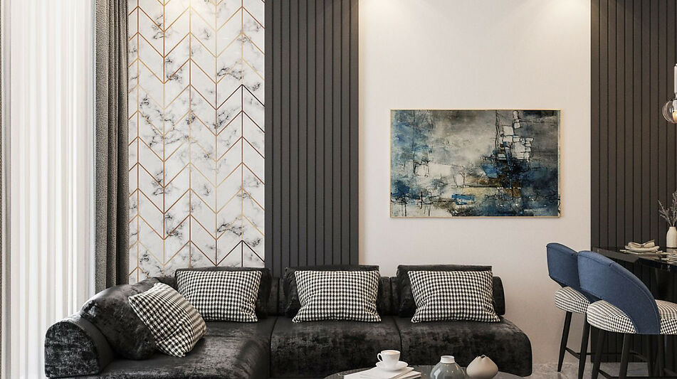 Двухкомнатная с видом на море!