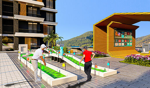 Двухкомнатная с видом на море!