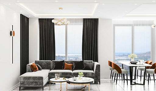 Пентхаус 3+1 с видом на море!