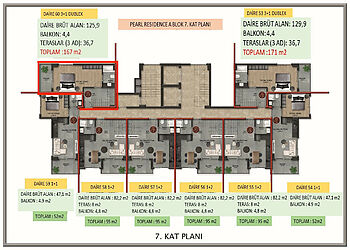 Пентхаус 3+1 с видом на море!