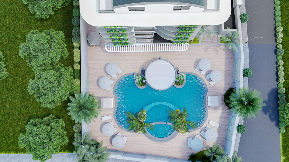 Двухкомнатная квартира в Газипаше