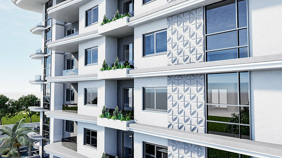 Двухкомнатная квартира в Газипаше