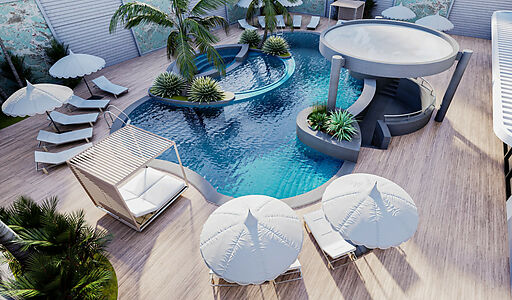 Недорогой 4+1 пентхаус в Газипаше