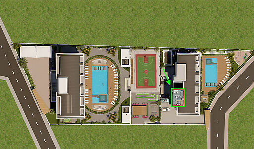 Доступная 1+1 в Pearl Residence!