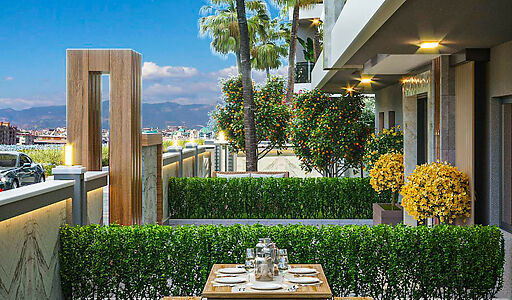 Линейная 5-ти комн. в Махмутларе!