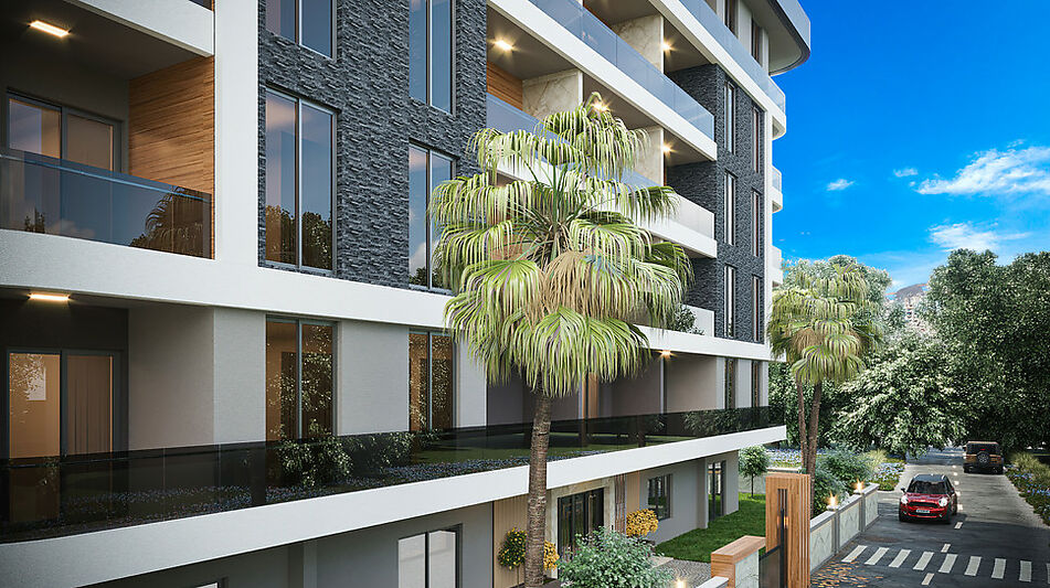 Линейная 5-ти комн. в Махмутларе!