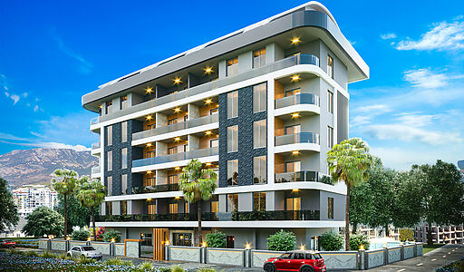 Линейная 5-ти комн. в Махмутларе!