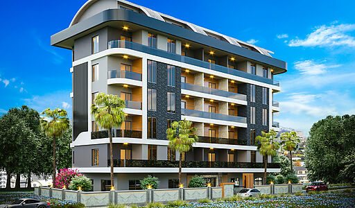 Линейная 5-ти комн. в Махмутларе!