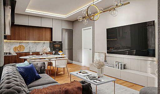 Двухкомнатная в ЖК Elegant Life!