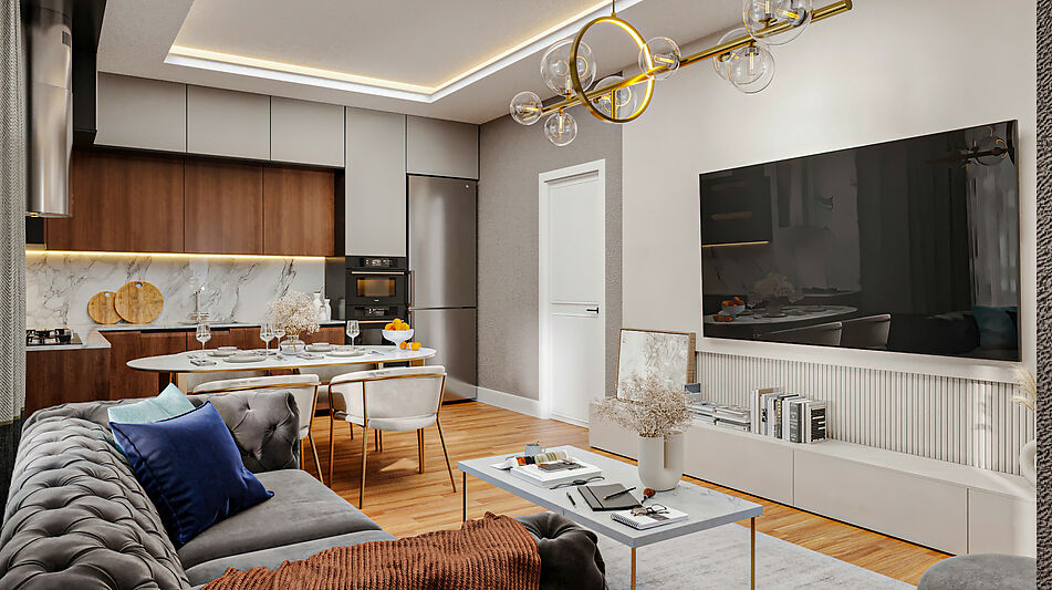 Двухкомнатная в ЖК Elegant Life!