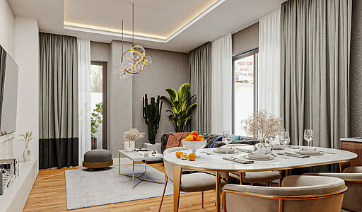 4-х комн. пентхаус в Elegant Life