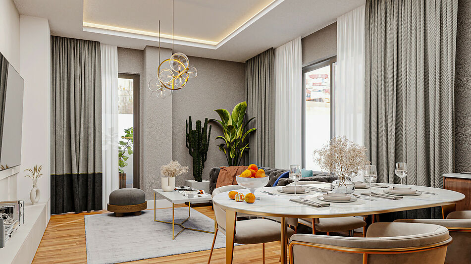 4-х комн. пентхаус в Elegant Life