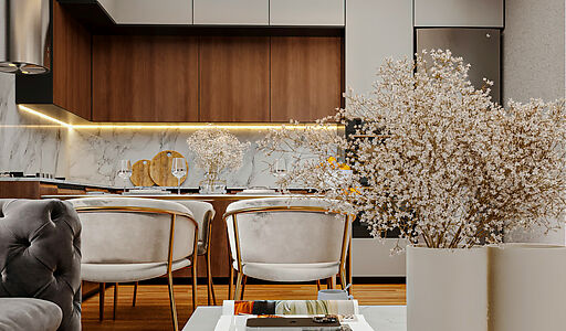 4-х комн. пентхаус в Elegant Life