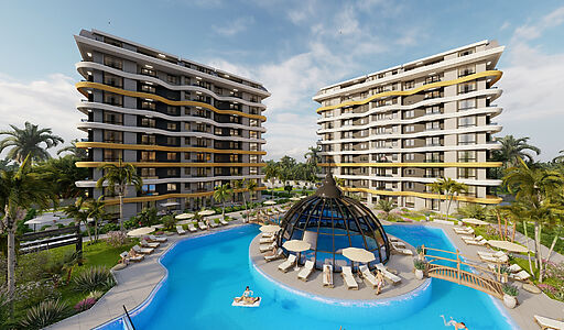 Пентхаус 2+1 с видом на море!