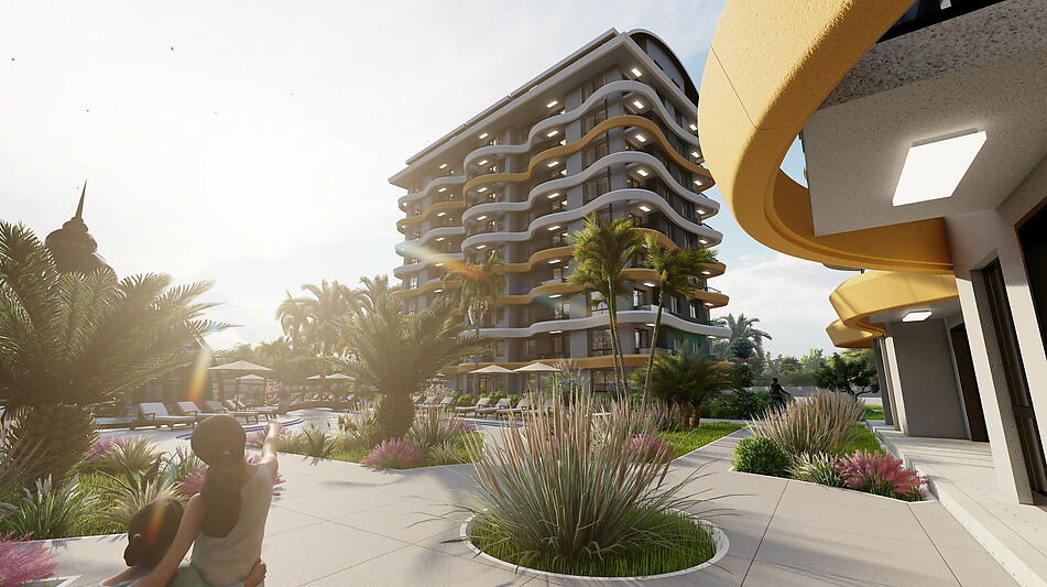 Пентхаус 2+1 с видом на море!