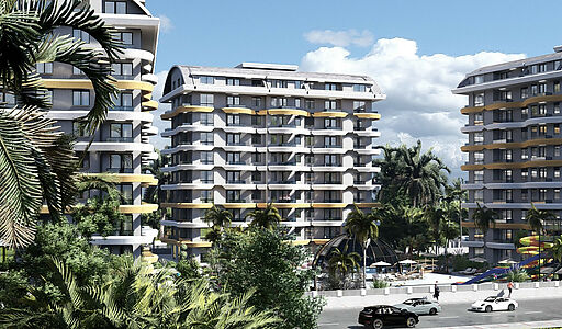 Пентхаус 2+1 с видом на море!