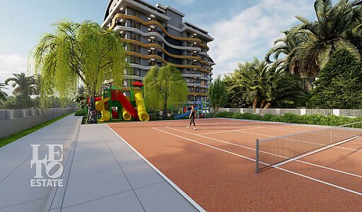 Великолепная 1+1 с видом на море!