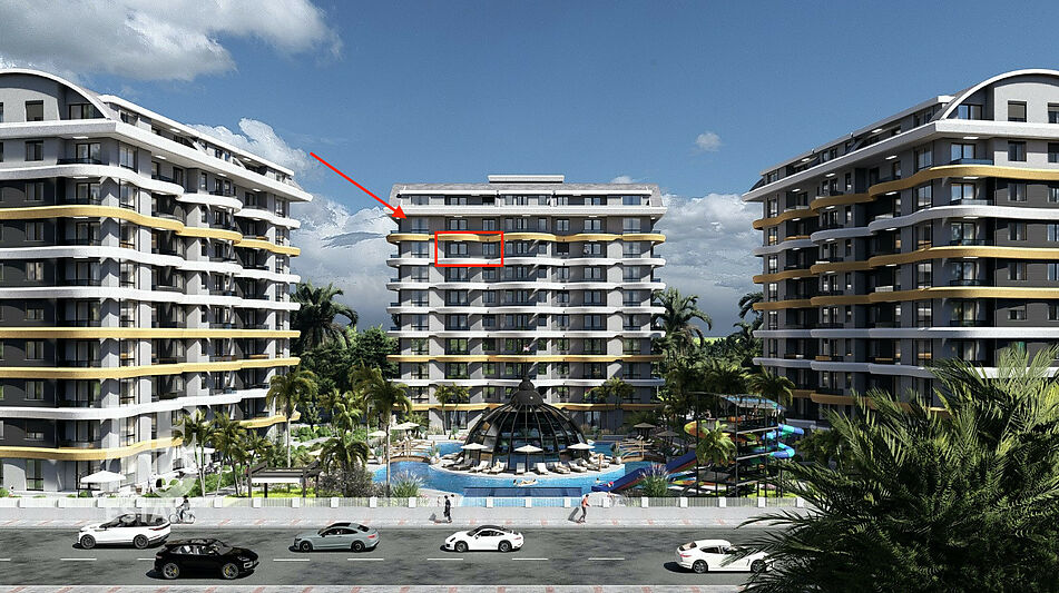 Великолепная 1+1 с видом на море!