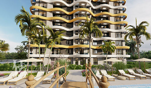 Угловая 1+1 с видом на море!