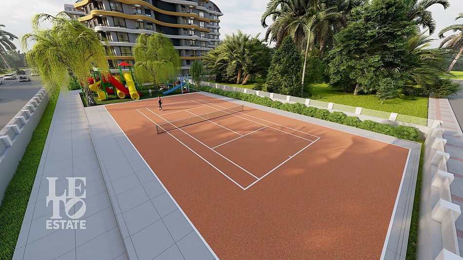 Угловая 1+1 с видом на море!