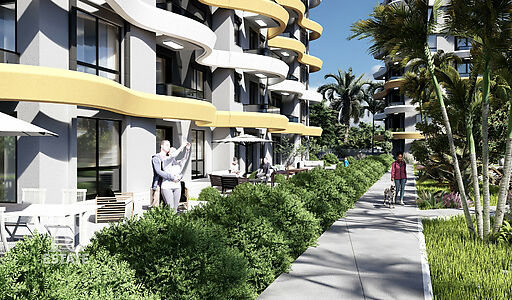 Гарден флет 1+1 с выходом в сад!