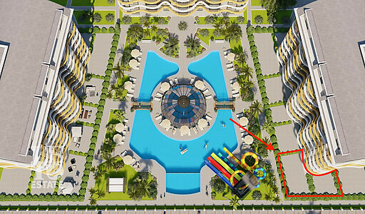 Гарден флет 1+1 с выходом в сад!