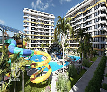 Гарден флет 1+1 с выходом в сад!