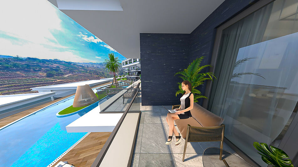 1+1 с видом на море и горы!