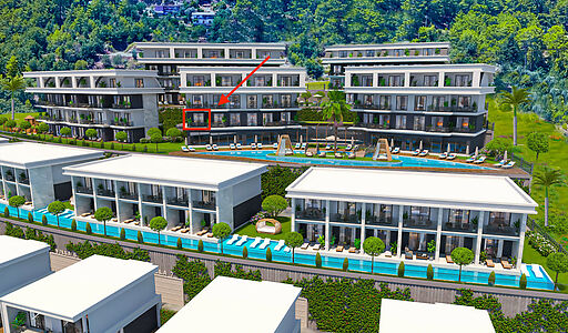 1+1 с видом на море и горы!