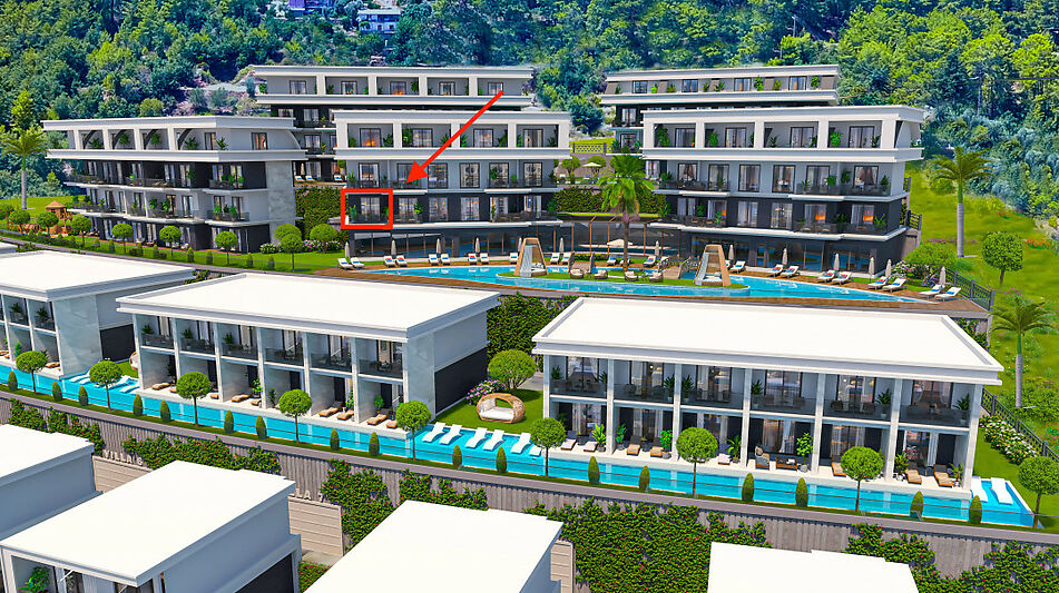 1+1 с видом на море и горы!