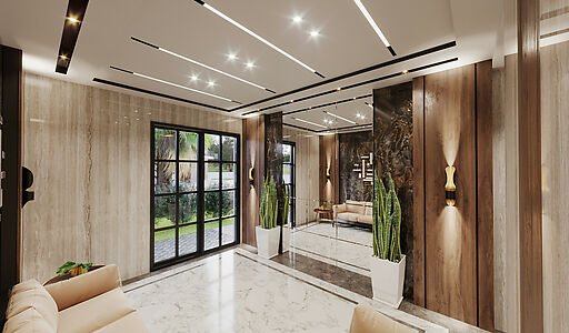 Garden Dublex в VELUXE REZİDENCE