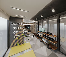 Garden Dublex в VELUXE REZİDENCE