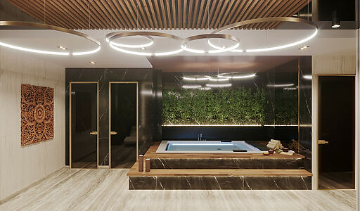 Garden Dublex в VELUXE REZİDENCE