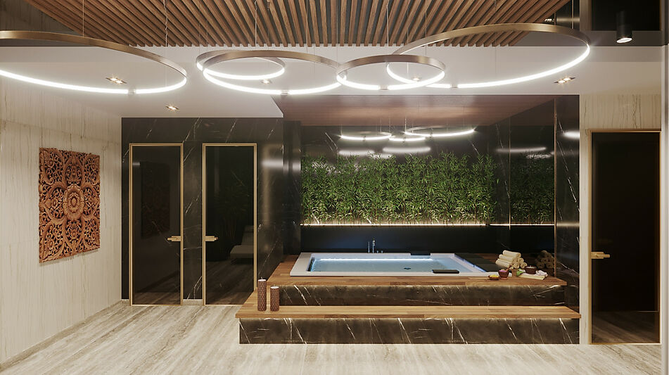 Garden Dublex в VELUXE REZİDENCE