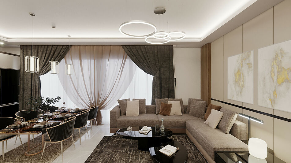 Garden Dublex в VELUXE REZİDENCE