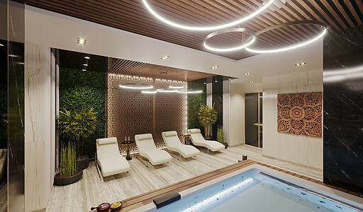 Garden Dublex в VELUXE REZİDENCE