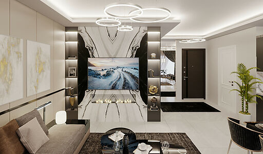 Garden Dublex в VELUXE REZİDENCE