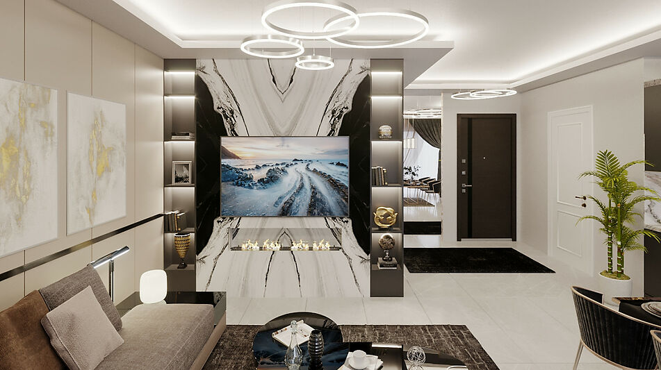 Garden Dublex в VELUXE REZİDENCE